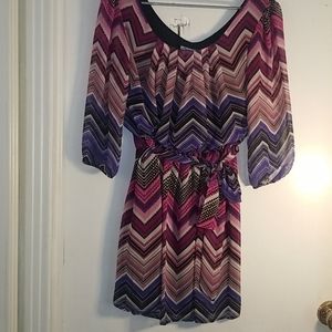 Three Pink Hearts dress